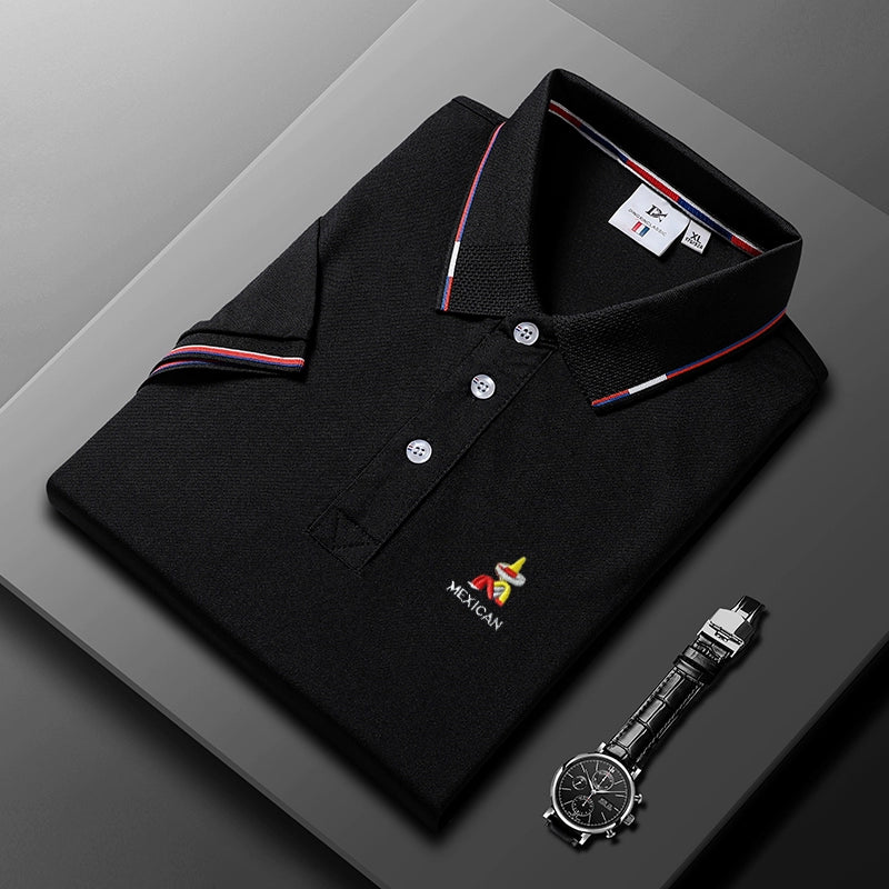Men/Women Shirt Short-Sleeved and Long-Sleeved Casual Polo T-shirts