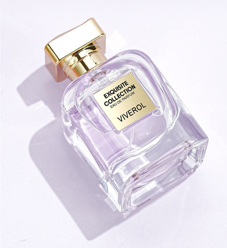 Viverol Women Long-Lasting Light Perfume Fresh Elegance Wisteria Flower Fragrance Gift Box