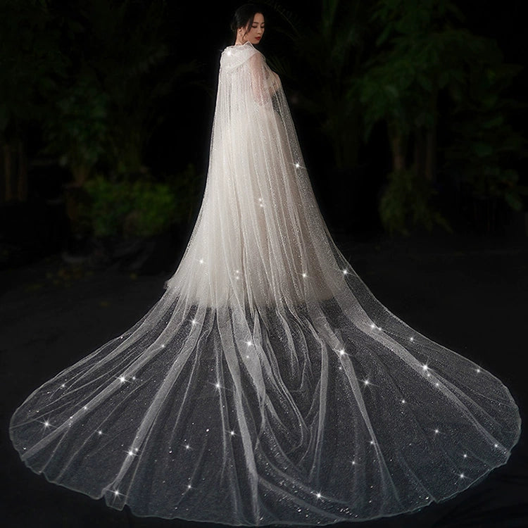 Bride Wedding Long Big Tailing Veil