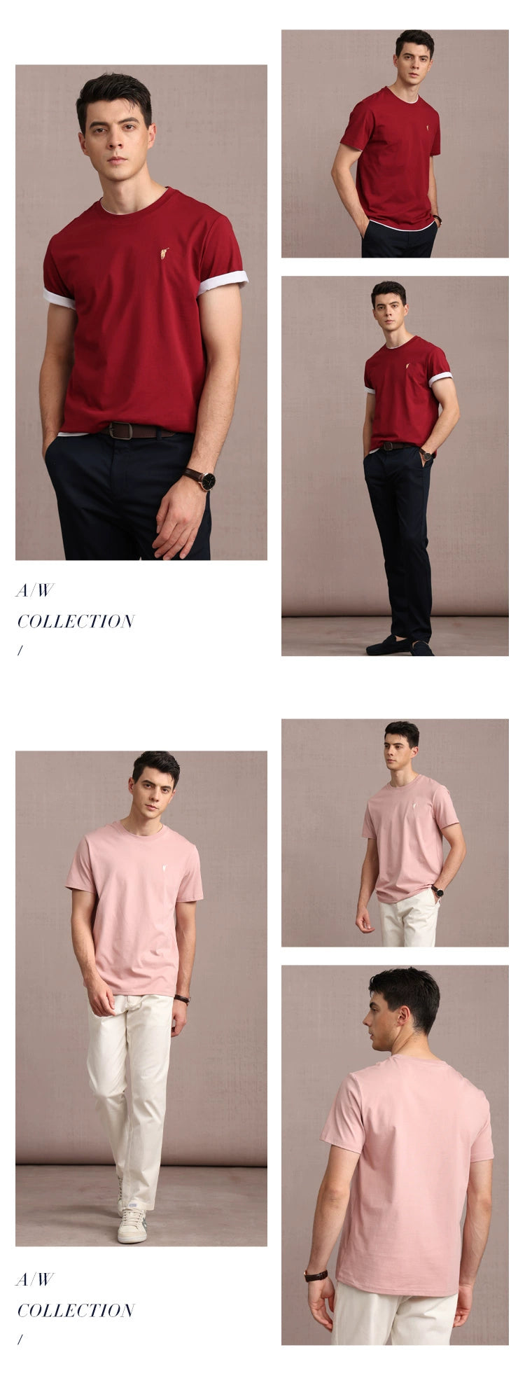 Polo Walk Paul Casual Inner Wear Short-Sleeved T-shirt