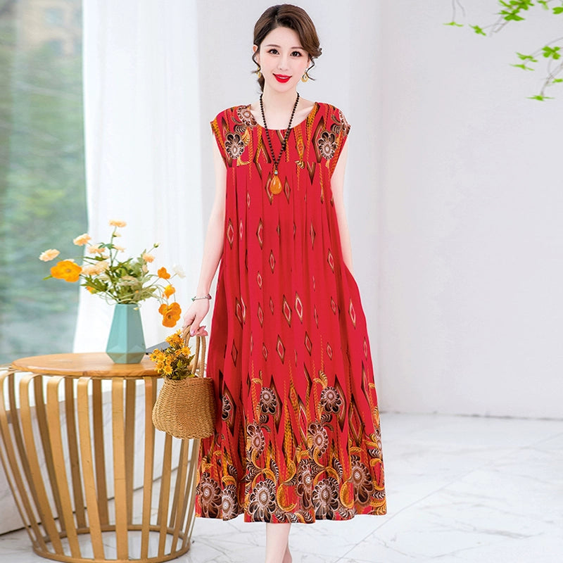 Summer Pure Cotton Stylish Extra Large Size 110.00kg Dress or Sleepwear