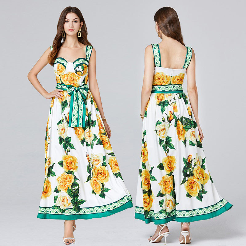Summer Celebrity Short Sleeve Dress