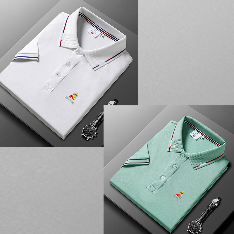 Men/Women Shirt Short-Sleeved and Long-Sleeved Casual Polo T-shirts