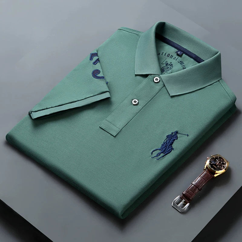 Polo Summer Pure Cotton Short Sleeve T-Shirts