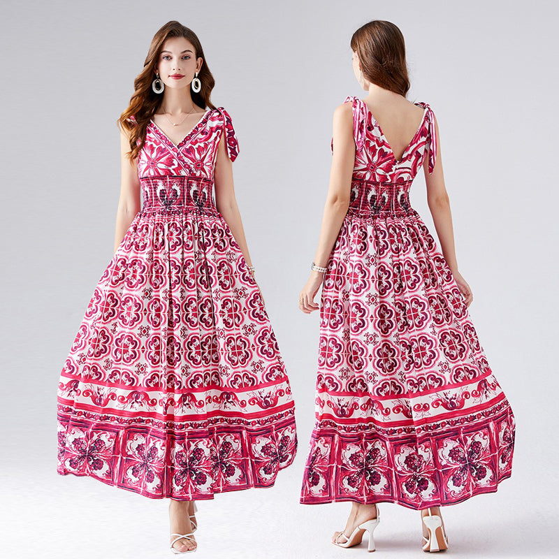 Summer Celebrity Short Sleeve Dress