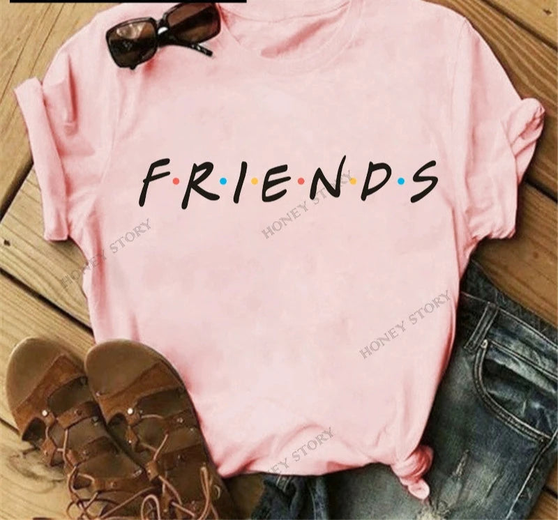 T-Shirts Short Sleeves Round Neck Cartoon Printing Comfortable