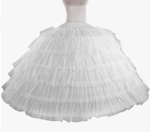 Mid Length Long Length Lolita Dress Inner Wear Wedding Dress Underskirt
