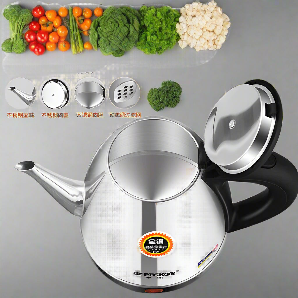 Hemisphere Stainless Steel Kettle Electric Heating Automatic Home Use Tea Special Small Dormitory Kettle Small Capacity Mini