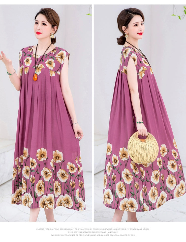 Summer Pure Cotton Stylish Extra Large Size 110.00kg Dress or Sleepwear