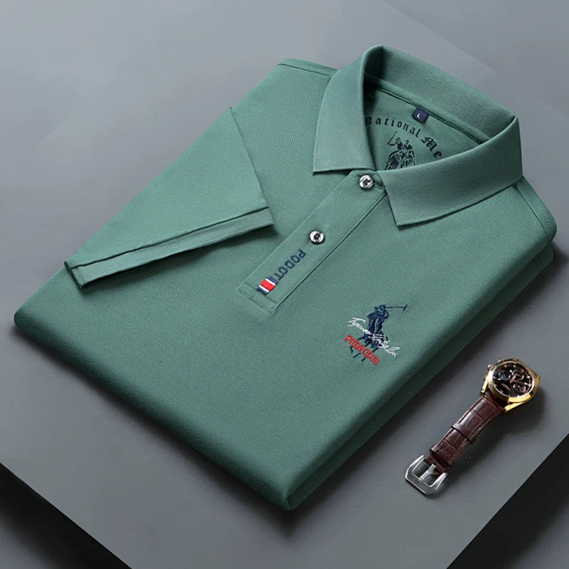 Polo Summer Pure Cotton Short Sleeve T-Shirts