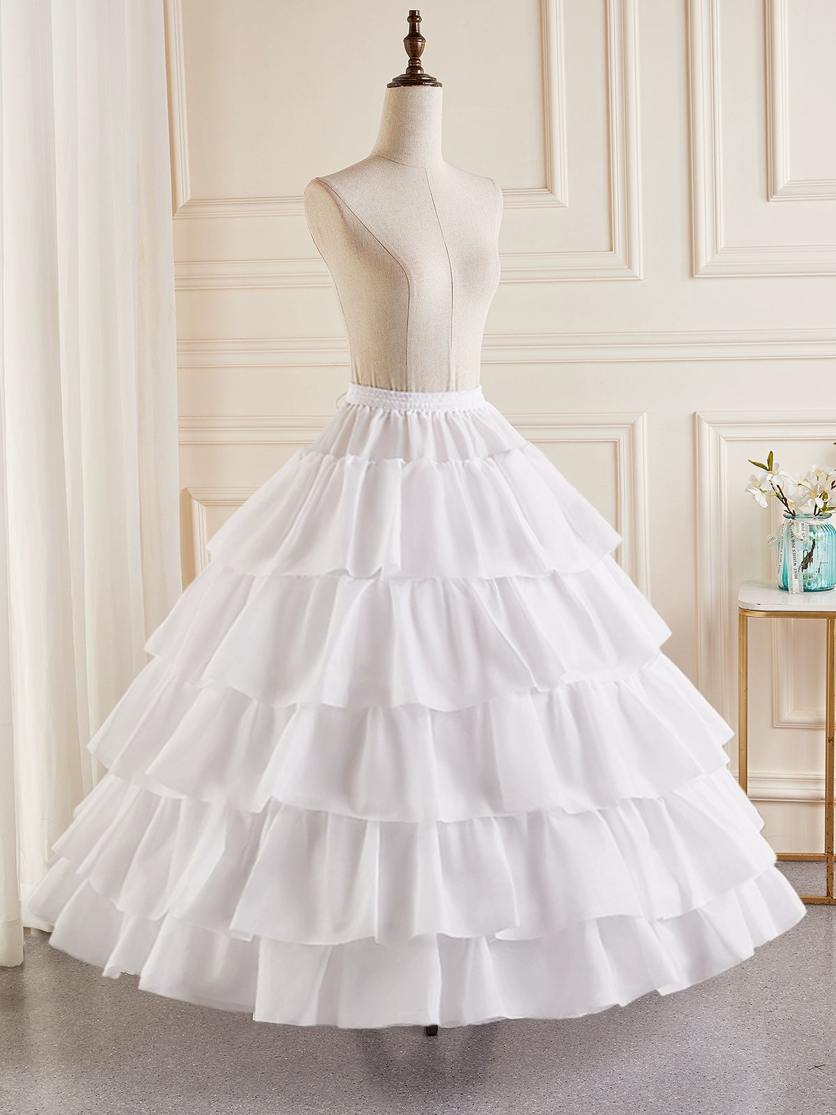 Mid Length Long Length Lolita Dress Inner Wear Wedding Dress Underskirt