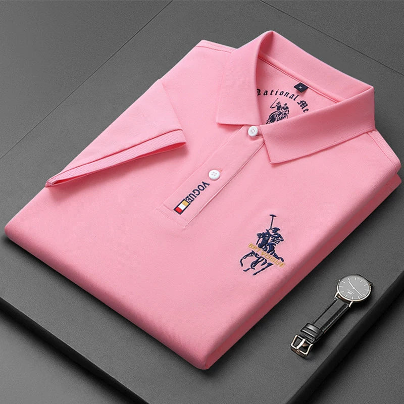 Polo Summer Pure Cotton Short Sleeve T-Shirts