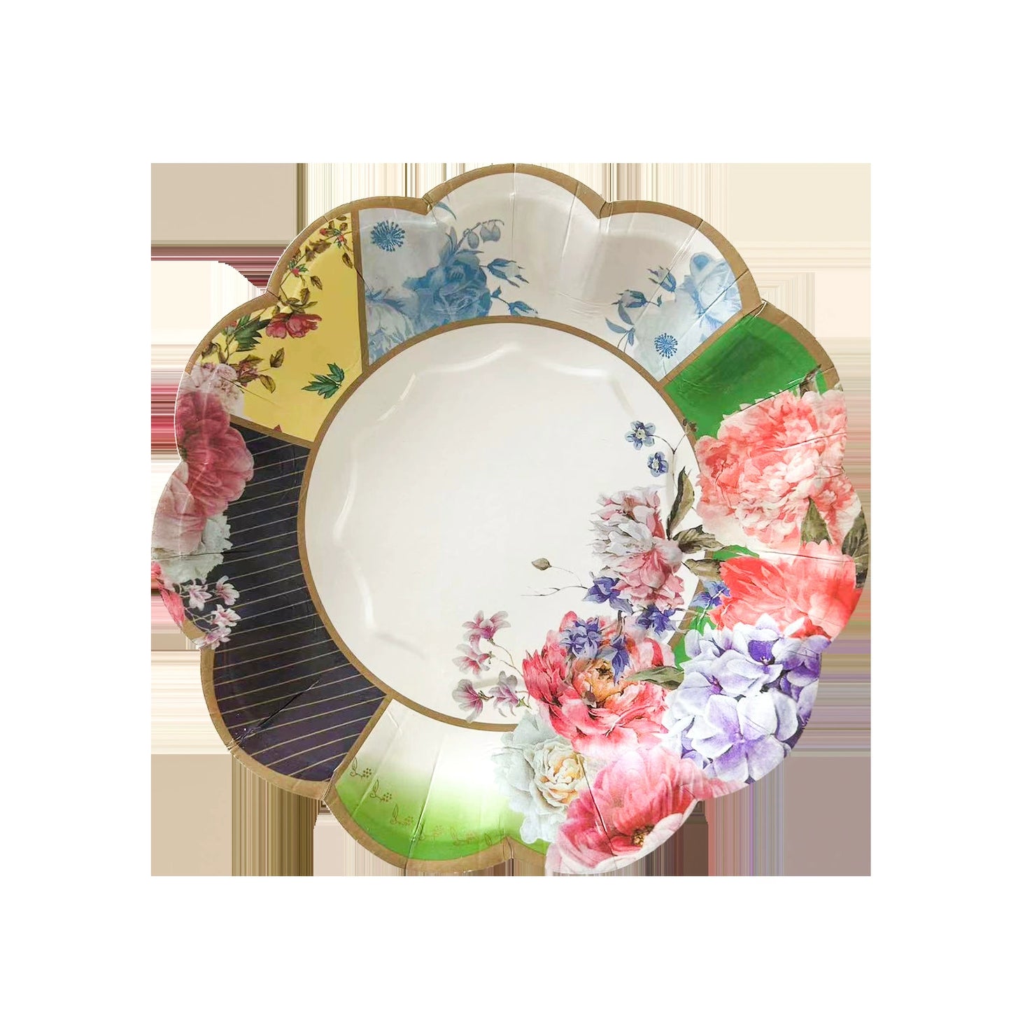 Chinese Style Dessert Tea Time Party Tea Break Paper Plates