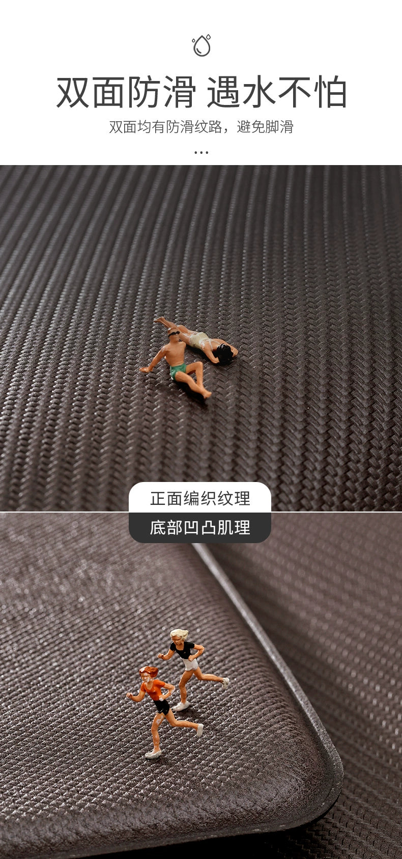 Kitchen Thickened Floor Mat Oil-Proof Waterproof and Stain-Resistant