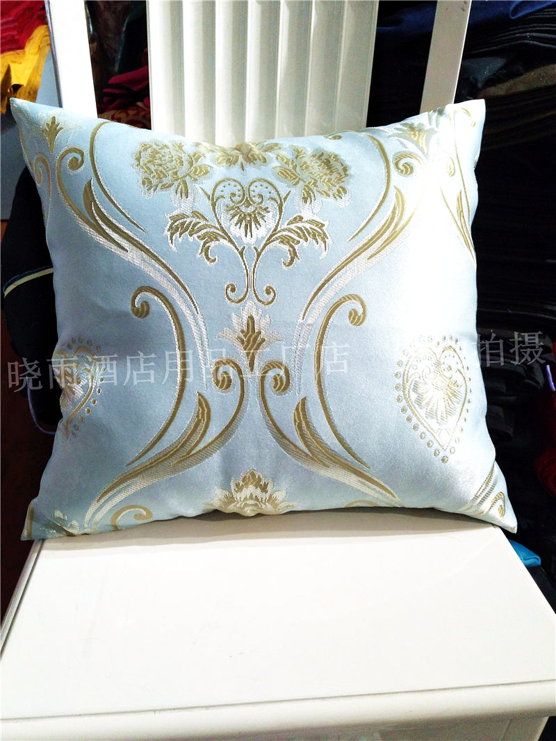 Luxury Hotel Room Removable and Washable Pillow Bed Cushion Cover & Bed Runners