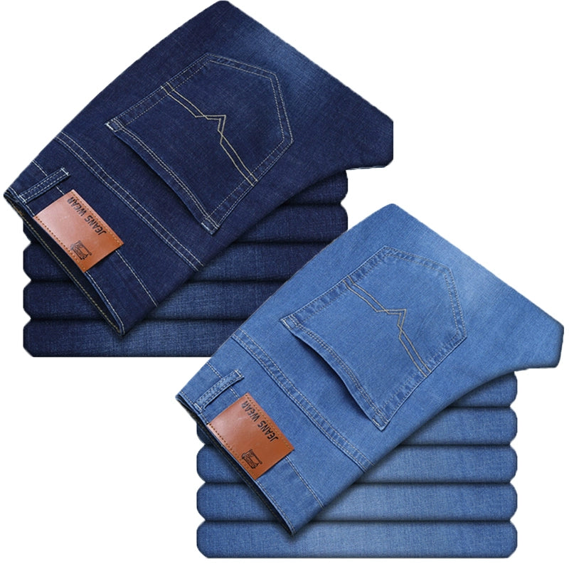 Trendy Summer Men Casual Slim Jeans
