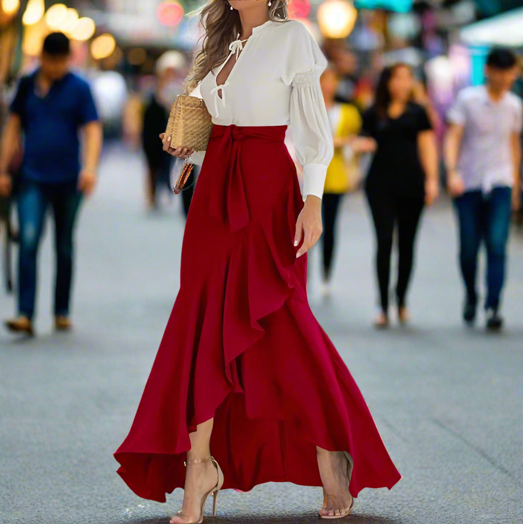 Women's High Waist Sexy Hip Mermaid Skirt