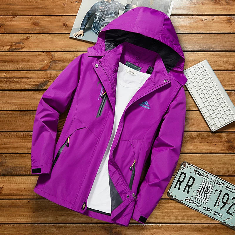 Men's Thin Outdoor Waterproof All Year Round Shell Jacket