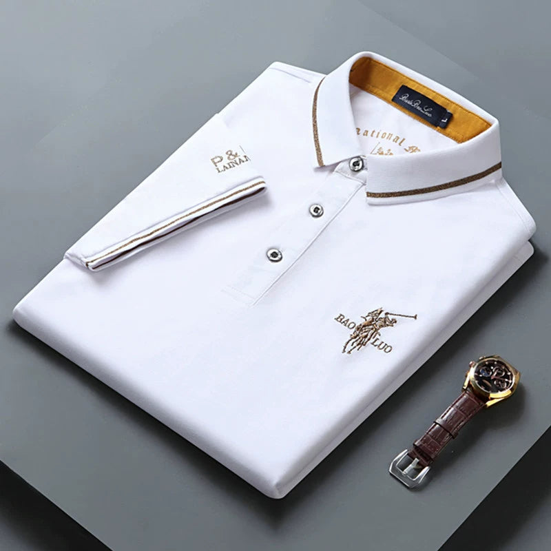 Polo Summer Pure Cotton Short Sleeve T-Shirts