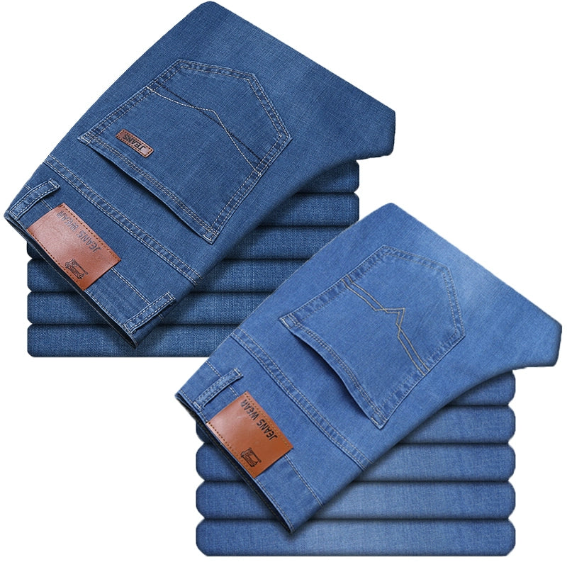 Trendy Summer Men Casual Slim Jeans