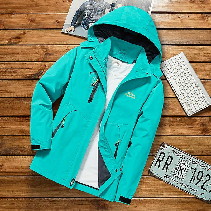 Men's Thin Outdoor Waterproof All Year Round Shell Jacket