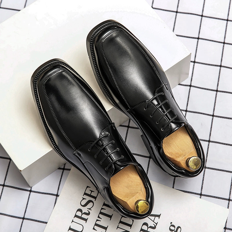 Slip-on Men Formal Wear Casual Leather Shoes