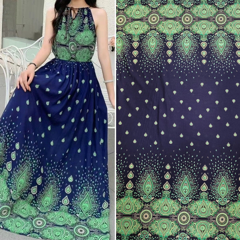Silk Synthetic Cotton Rayon Cloth Mulberry Summer Loungewear Pajamas Dress