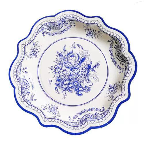 Chinese Style Dessert Tea Time Party Tea Break Paper Plates