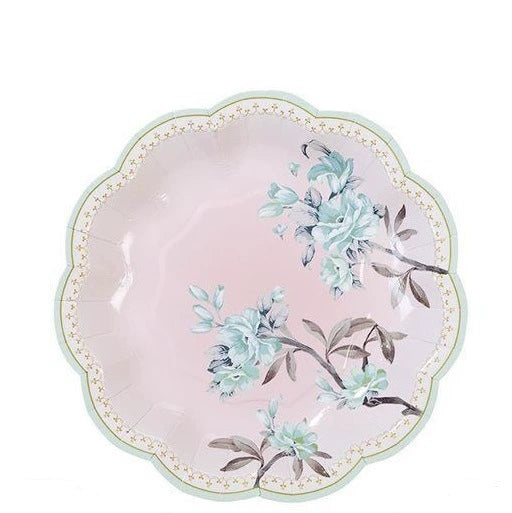 Chinese Style Dessert Tea Time Party Tea Break Paper Plates