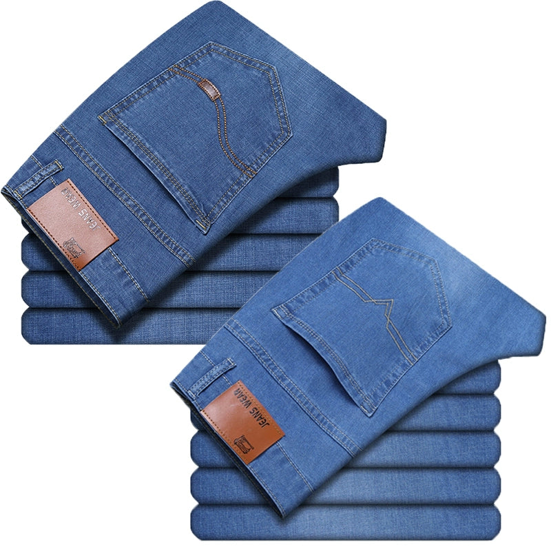 Trendy Summer Men Casual Slim Jeans