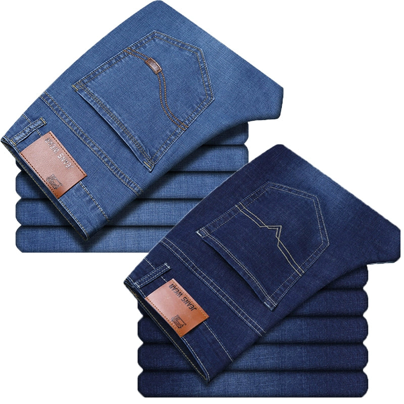 Trendy Summer Men Casual Slim Jeans
