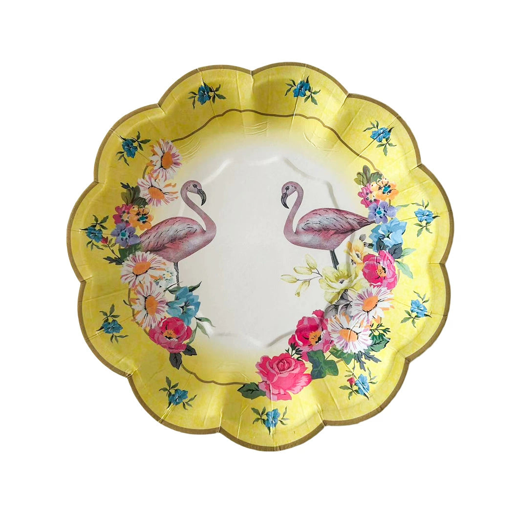 Chinese Style Dessert Tea Time Party Tea Break Paper Plates