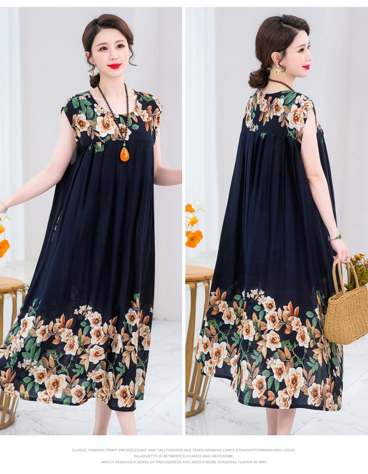 Summer Pure Cotton Stylish Extra Large Size 110.00kg Dress or Sleepwear
