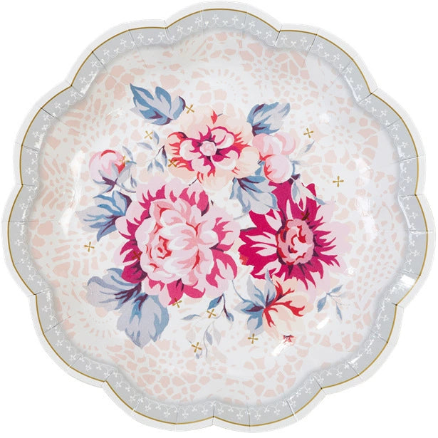 Chinese Style Dessert Tea Time Party Tea Break Paper Plates