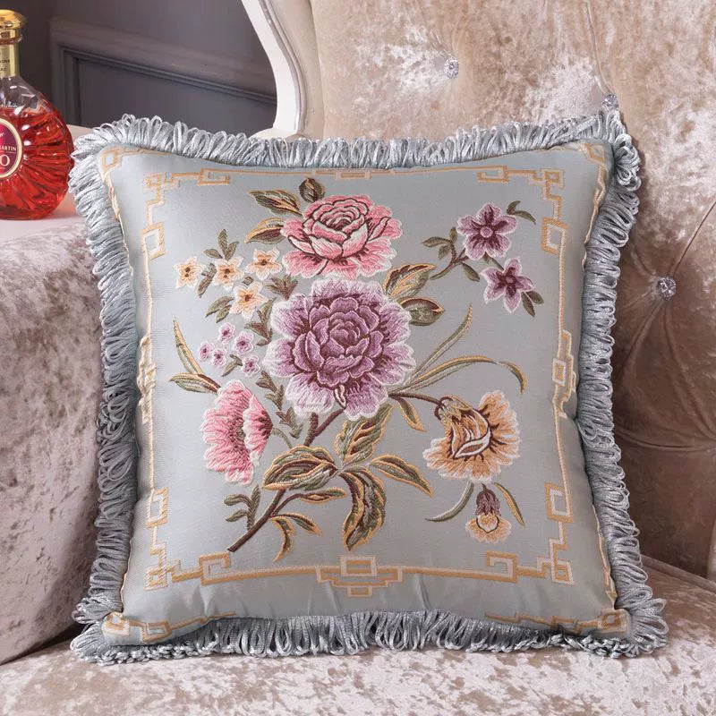 European-Style Luxury Sofa Cushion Pillow Cover Living Room and Hotel Club