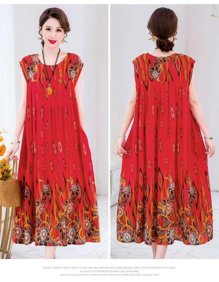 Summer Pure Cotton Stylish Extra Large Size 110.00kg Dress or Sleepwear