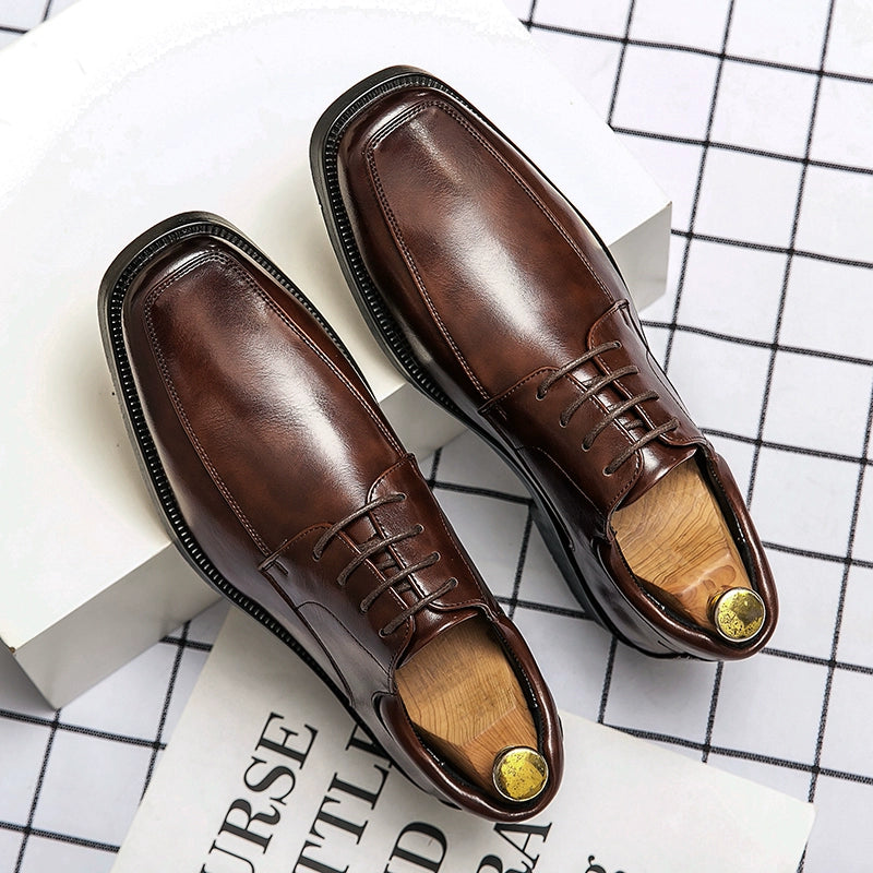 Slip-on Men Formal Wear Casual Leather Shoes