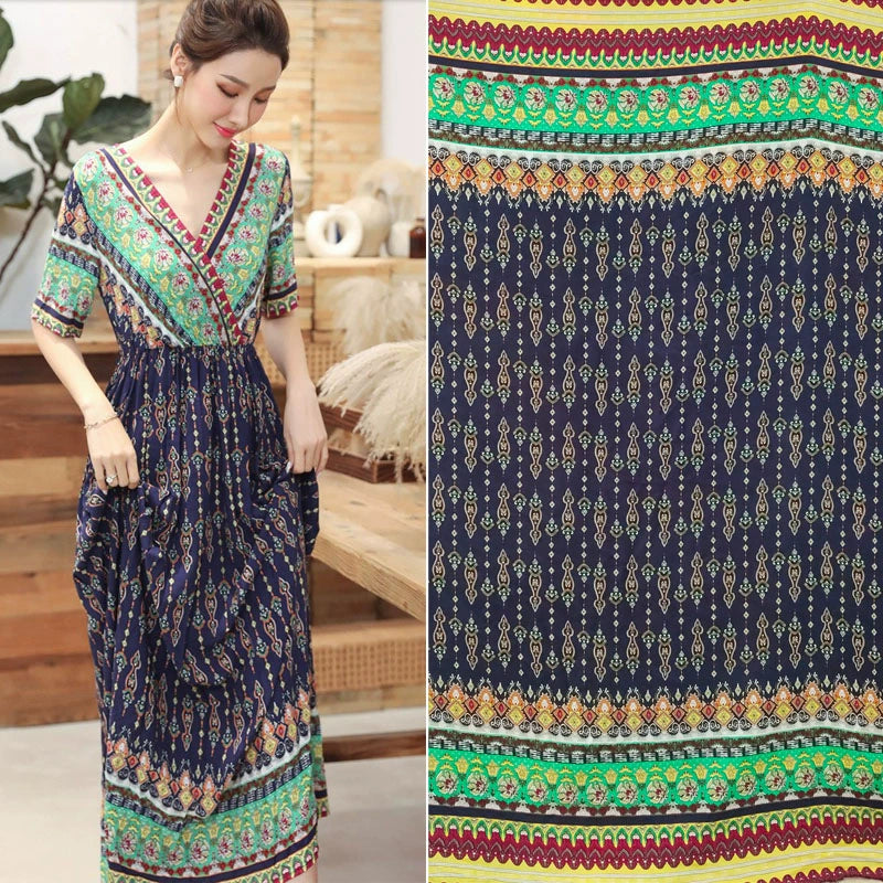 Silk Synthetic Cotton Rayon Cloth Mulberry Summer Loungewear Pajamas Dress