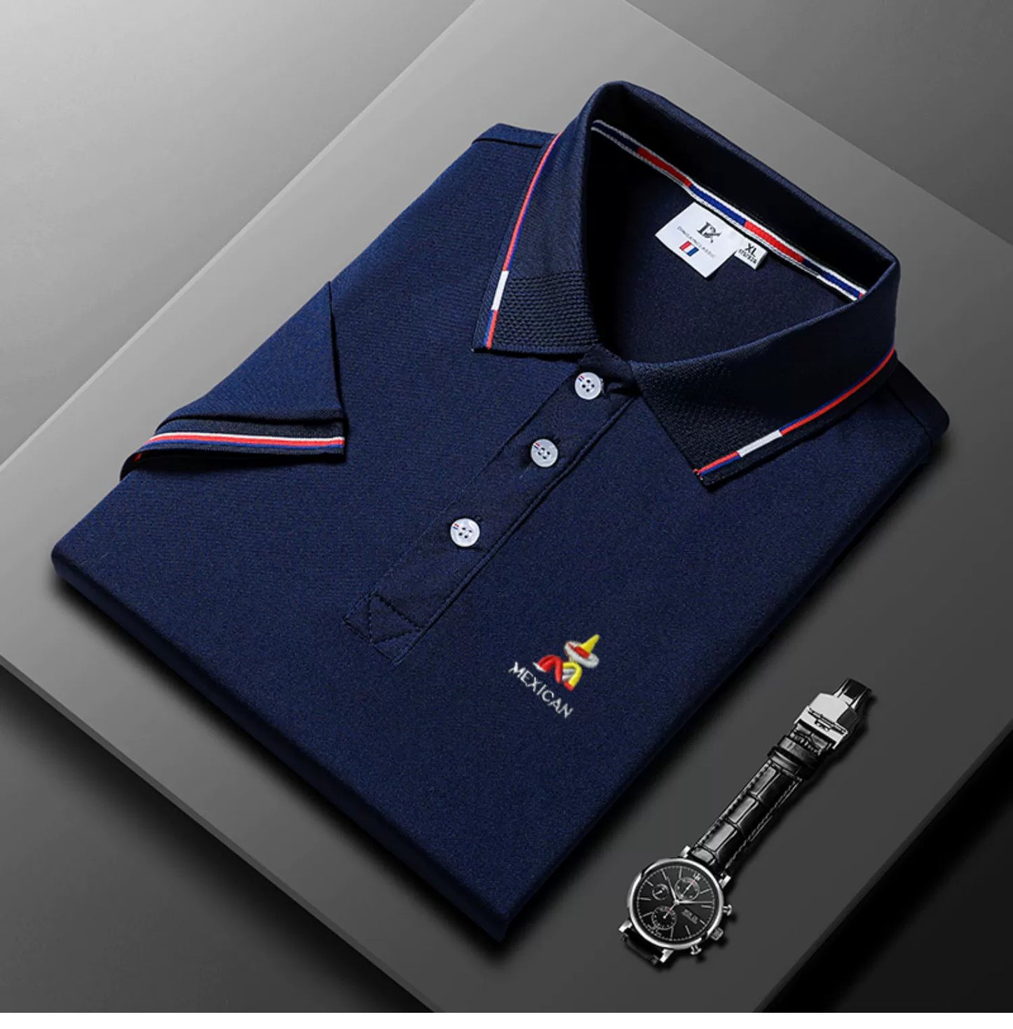 Men/Women Shirt Short-Sleeved and Long-Sleeved Casual Polo T-shirts