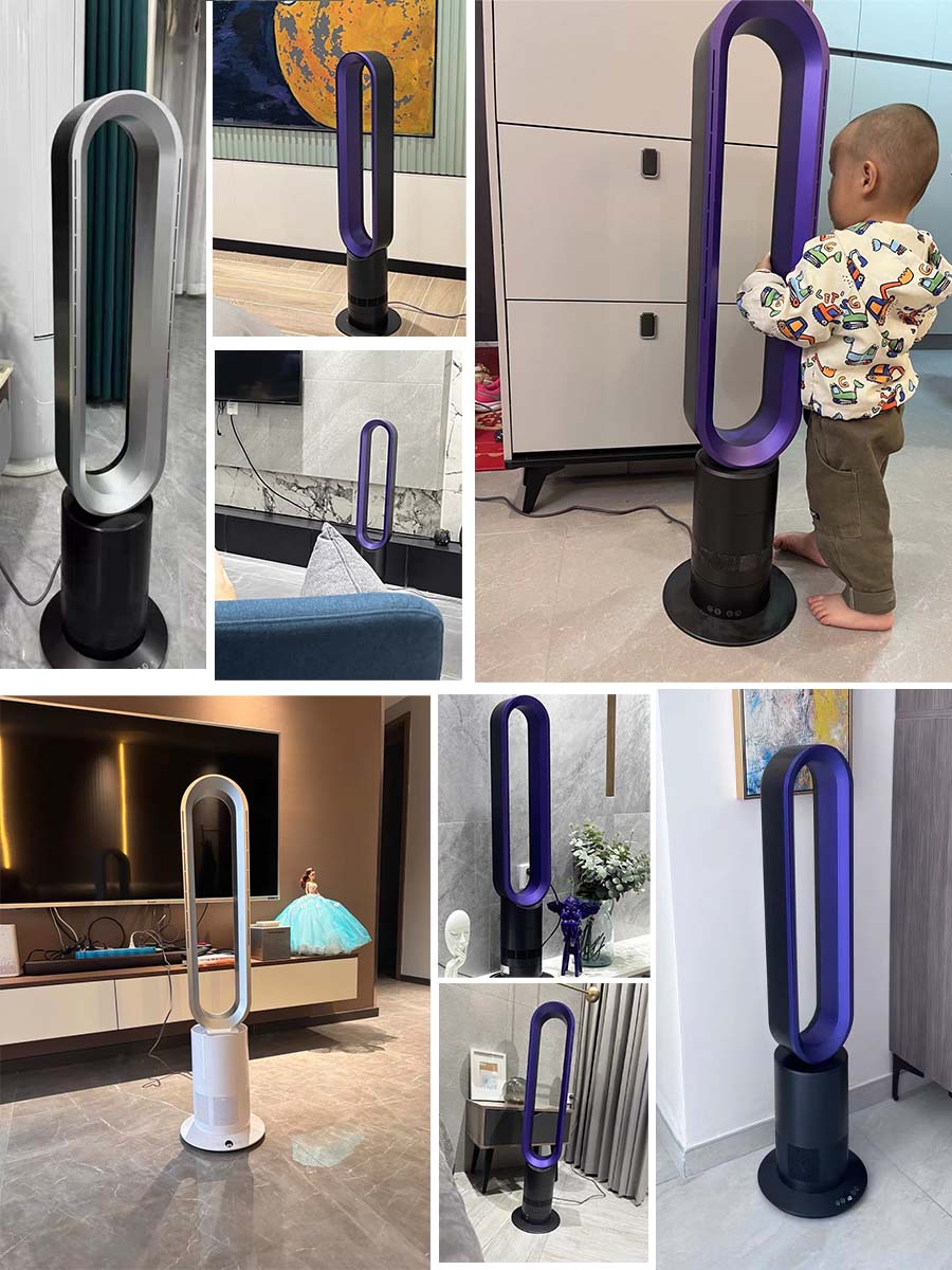 Energy-Saving Air Cooling and Heating Dual-Purpose Electric Fan