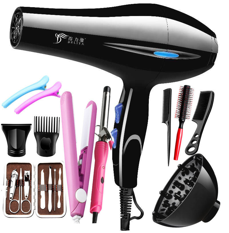 Large Hair Dryer Hot and Cold Hair with High Power For Home