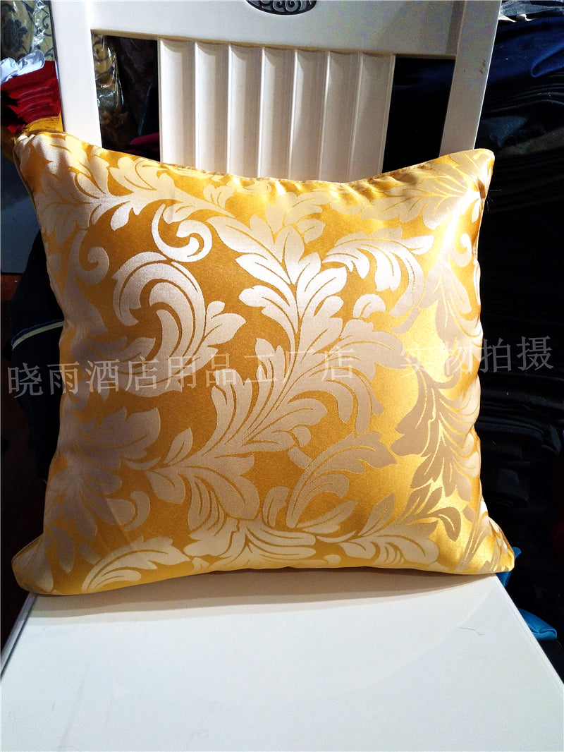 Luxury Hotel Room Removable and Washable Pillow Bed Cushion Cover & Bed Runners
