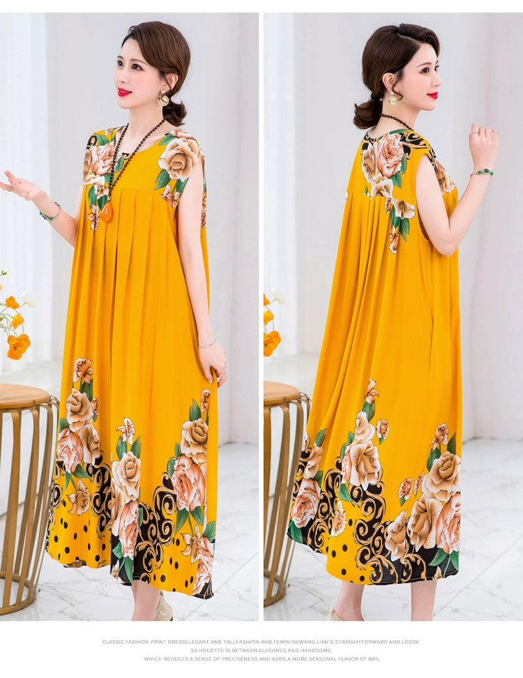 Summer Pure Cotton Stylish Extra Large Size 110.00kg Dress or Sleepwear