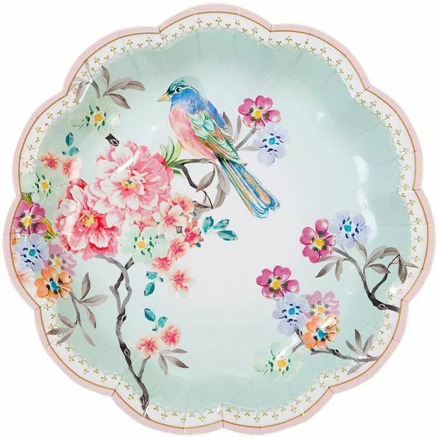 Chinese Style Dessert Tea Time Party Tea Break Paper Plates