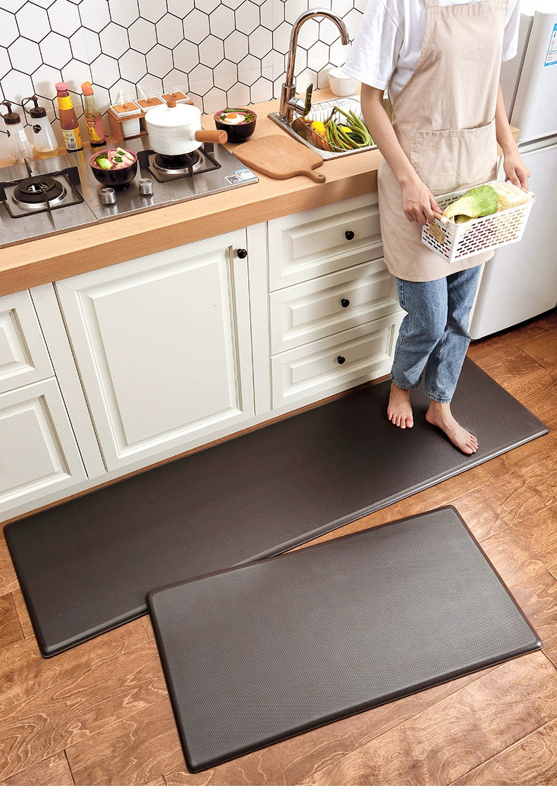 Kitchen Thickened Floor Mat Oil-Proof Waterproof and Stain-Resistant