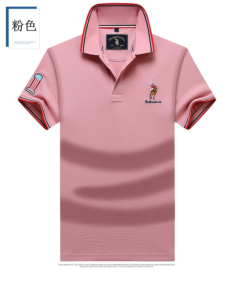 Polo Summer Pure Cotton Short Sleeve T-Shirts
