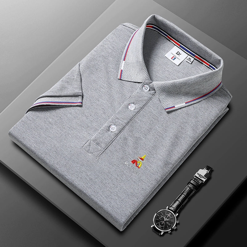 Men/Women Shirt Short-Sleeved and Long-Sleeved Casual Polo T-shirts