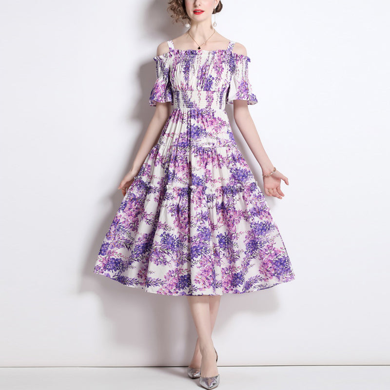 Celebrity Short Sleeve Dress