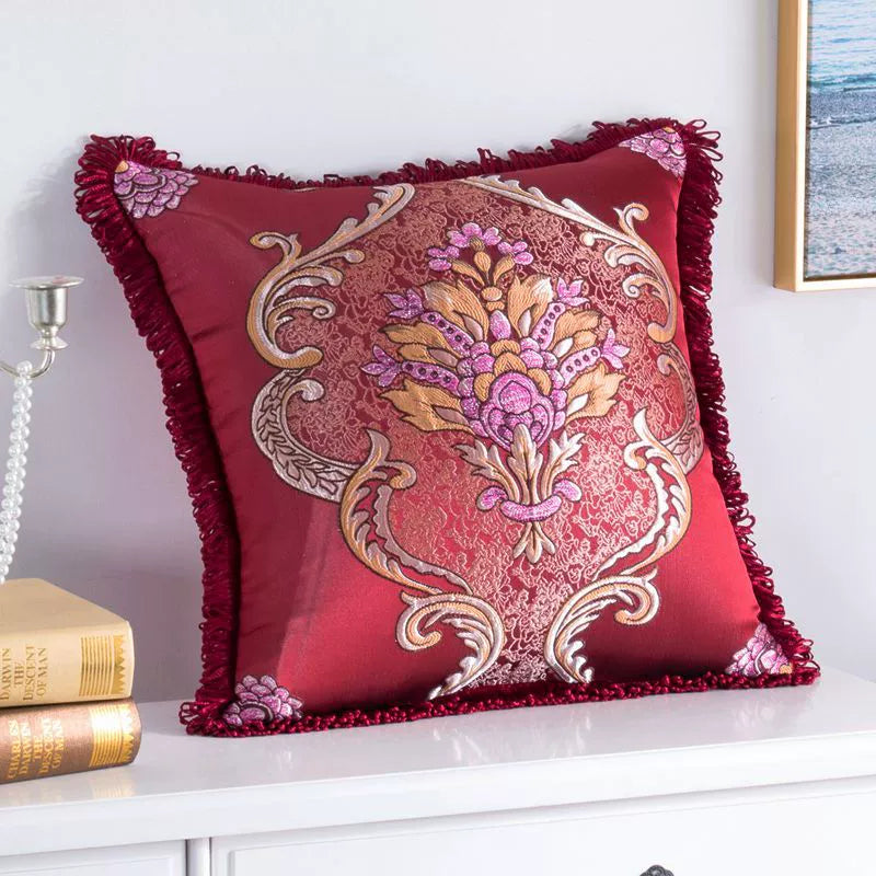 European-Style Luxury Sofa Cushion Pillow Cover Living Room and Hotel Club
