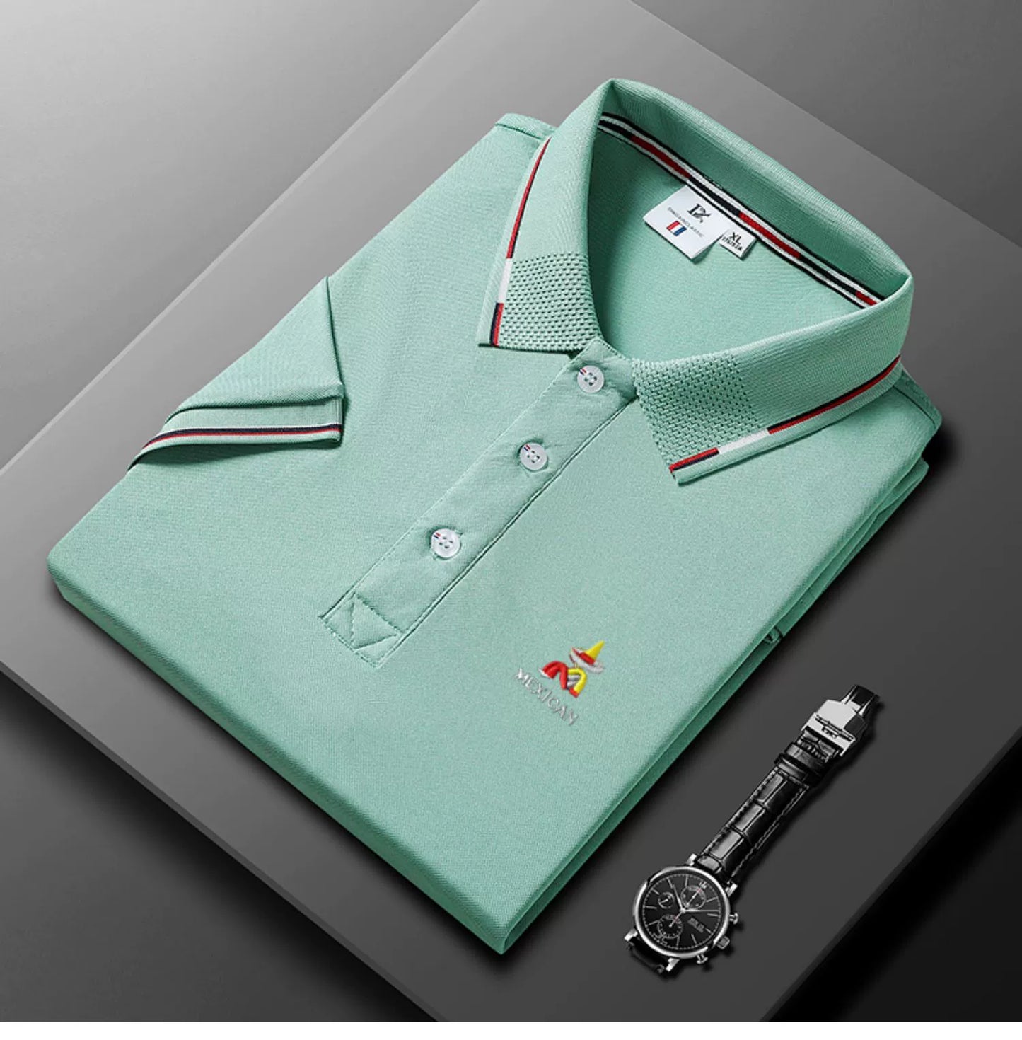 Men/Women Shirt Short-Sleeved and Long-Sleeved Casual Polo T-shirts